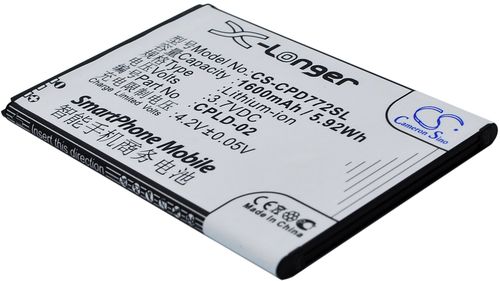 Batteri til Coolpad CPLD-02 1600 mAh