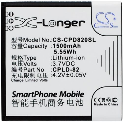 Batteri til Coolpad CPLD-82 1500 mAh