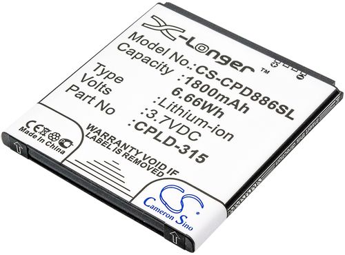 Batteri til Vodafone CPLD-315 1800 mAh