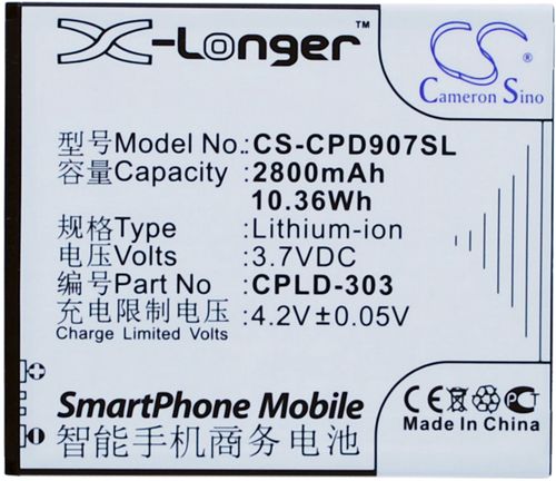 Batteri til Coolpad CPLD-303 2800 mAh