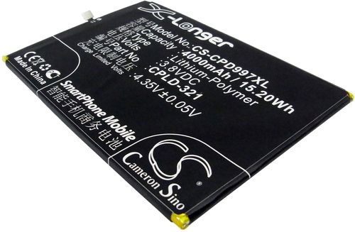 Batteri til Coolpad CPLD-321,CPLD-317 4000 mAh