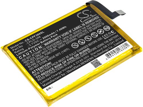 Batteri til Coolpad CPLD-348 2000 mAh