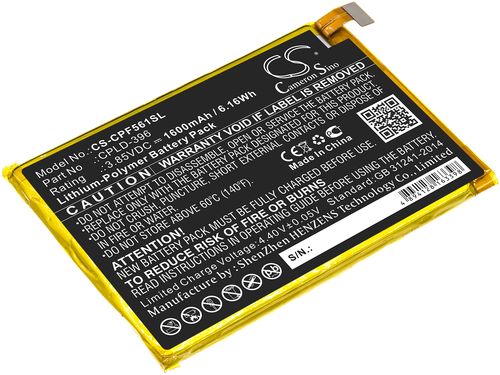 Batteri til Coolpad CPLD-396 1600 mAh