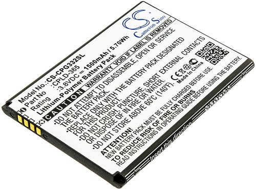 Batteri til T-Mobile CPLD-365 1500 mAh