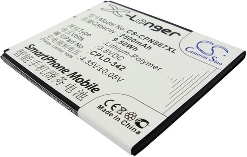 Batteri til Coolpad CPLD-342 2500 mAh