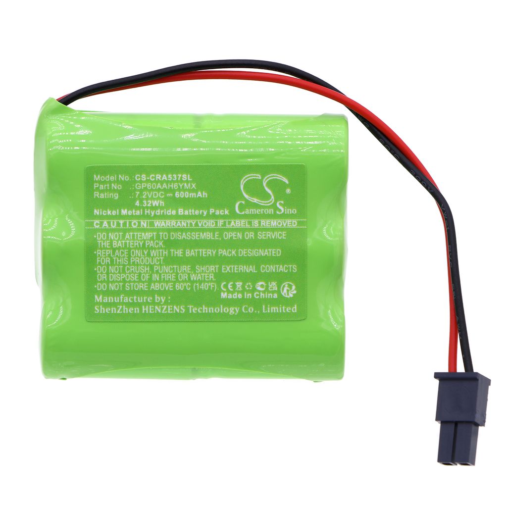 Batteri til Cobra GP60AAH6YMX 600 mAh