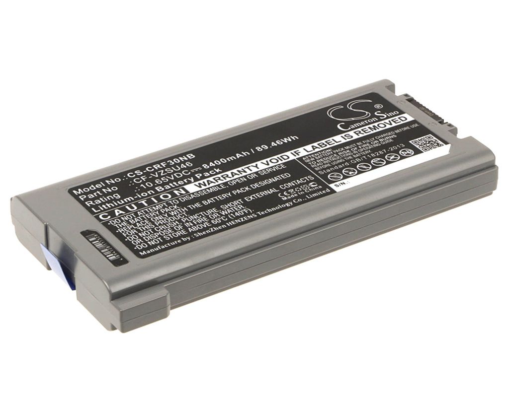 Batteri til Panasonic CF-VZSU46,CF-VZSU46S,CF-VZSU46U,CF-VZSU46R,CF-VZSU46AU,CF-VZSU71U,CF-VZSU72U,CF-VZSU1430U 8400 mAh