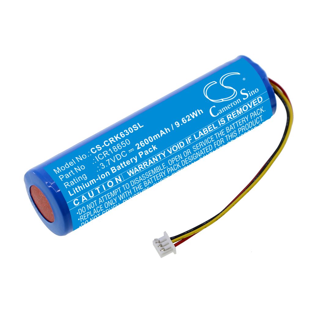 Batteri til Corsair ICR18650 2600 mAh