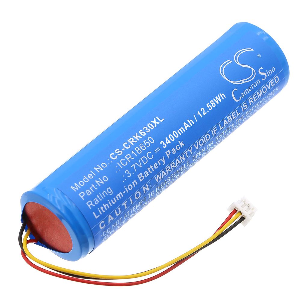 Batteri til Corsair ICR18650 3400 mAh