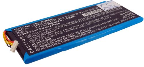 Batteri til Crestron TPMC-8X-BTP,81-215-360012,81-207-392012 2000 mAh