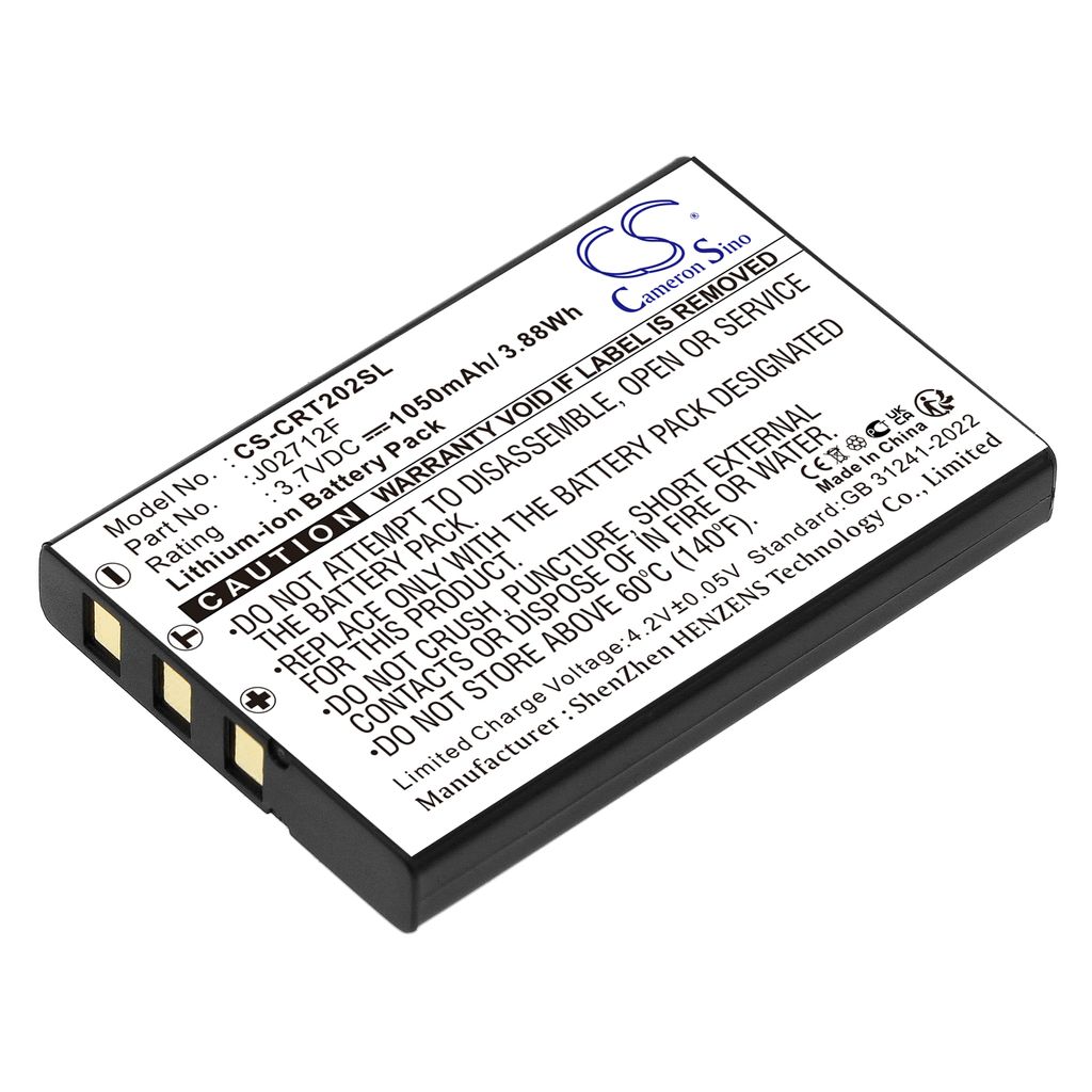 Batteri til Creative 1050 mAh