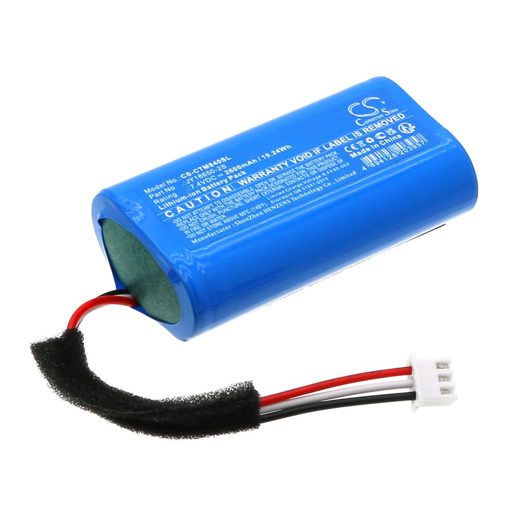 Batteri til Creative JY18650-2S 2600 mAh