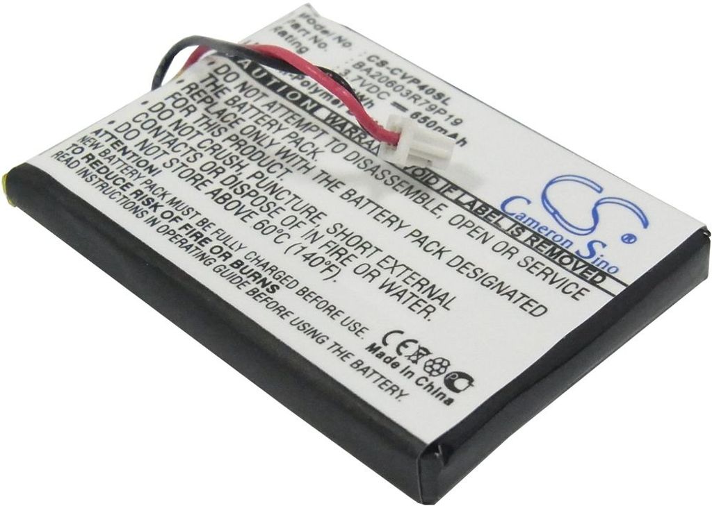 Batteri til Creative BA20603R79919 650 mAh
