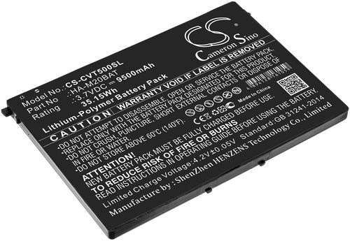 Batteri til Casio HA-M20BAT 9500 mAh