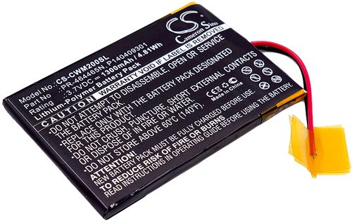 Batteri til Cowon PR-464465N,P140409301 1300 mAh