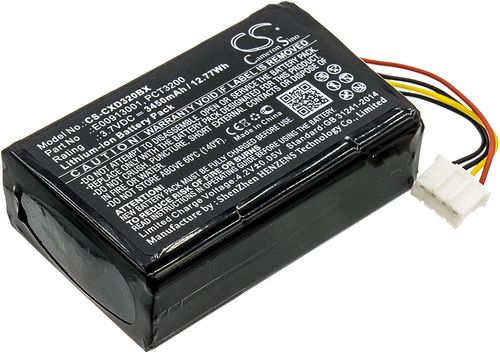 Batteri til Coppernic BP13-001080,E00913001,PCT3200 3450 mAh
