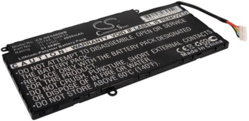 Batteri til Dell VH748,DXR10,0VH748,6PHG8,P41G,P41G001,P41G002,TWRRK 4600 mAh