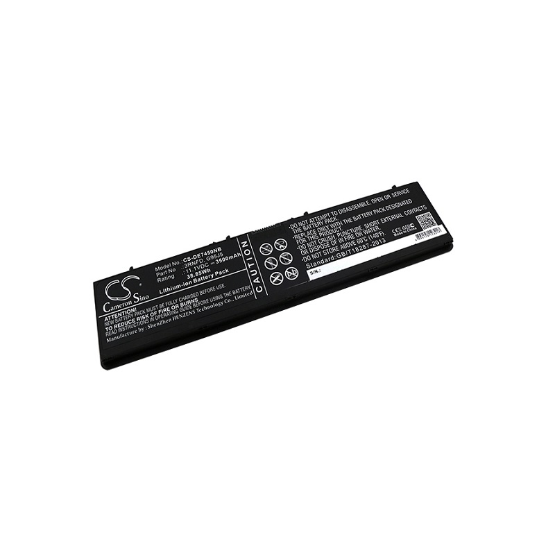 Batteri til Dell 3RNFD,G95J5,V8XN3,GV7HC,PFXCR,451-BBFT,451-BBFV,451-BBFY,F38HT,G0G2M,T19VW,34GKR,451-BBFS 3500 mAh