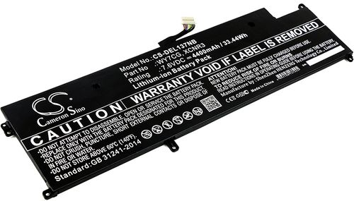 Batteri til Dell WY7CG,XCNR3 4400 mAh