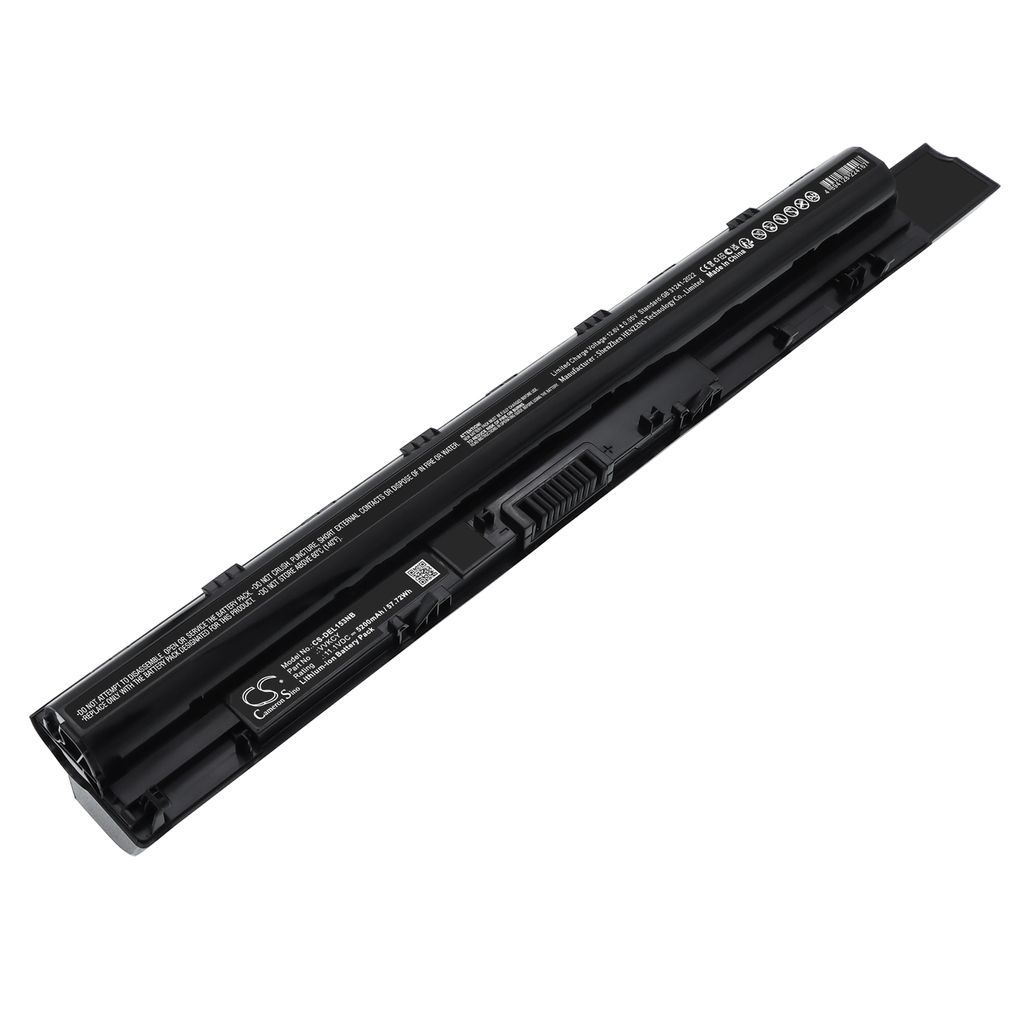 Batteri til Dell 0098N0,02XNYN,098N0,0VVKCY,2XNYN,451-BBPT,VVKCY 5200 mAh