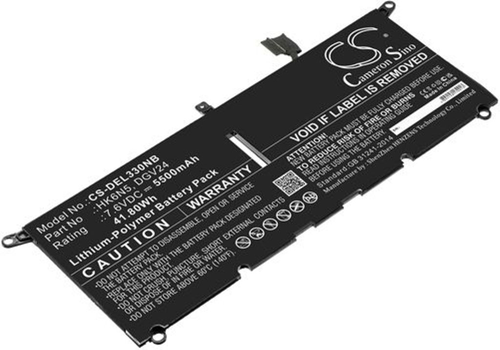 Batteri til Dell HK6N5,DGV24 5500 mAh