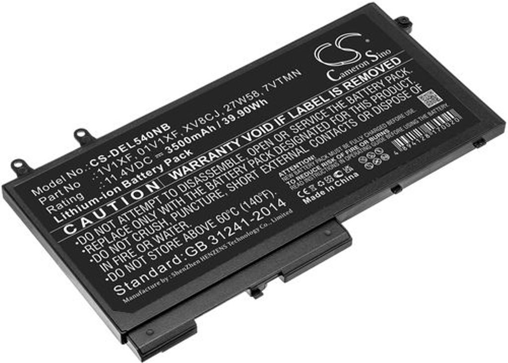 Batteri til Dell XV8CJ,27W58,7VTMN,1V1XF,01V1XF 3500 mAh