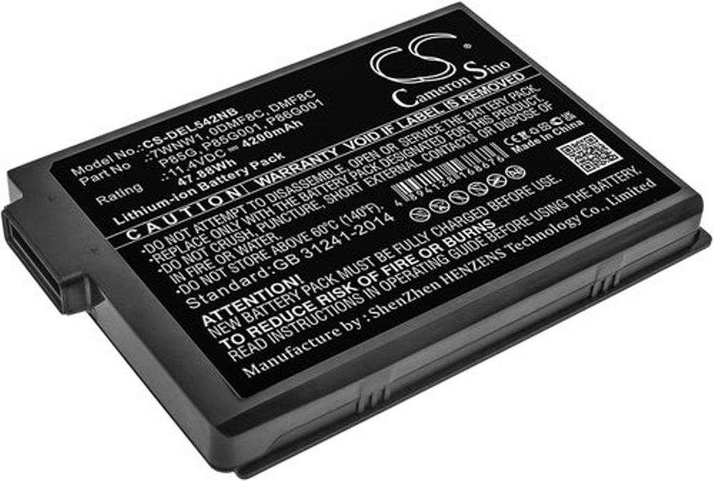 Batteri til Dell 0DMF8C,7WNW1,DMF8C,P85G,P85G001,P86G001 4200 mAh