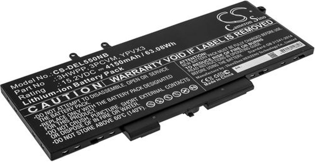 Batteri til Dell 3HWPP,3PCVM,YPVX3 4150 mAh