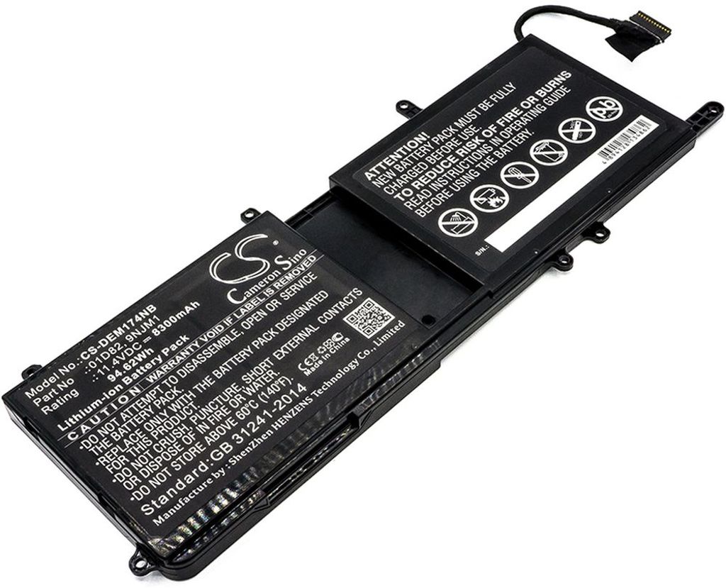 Batteri til Dell 01D82,9NJM1,0HF250,0MG2YH,HF250,MG2YH 8300 mAh