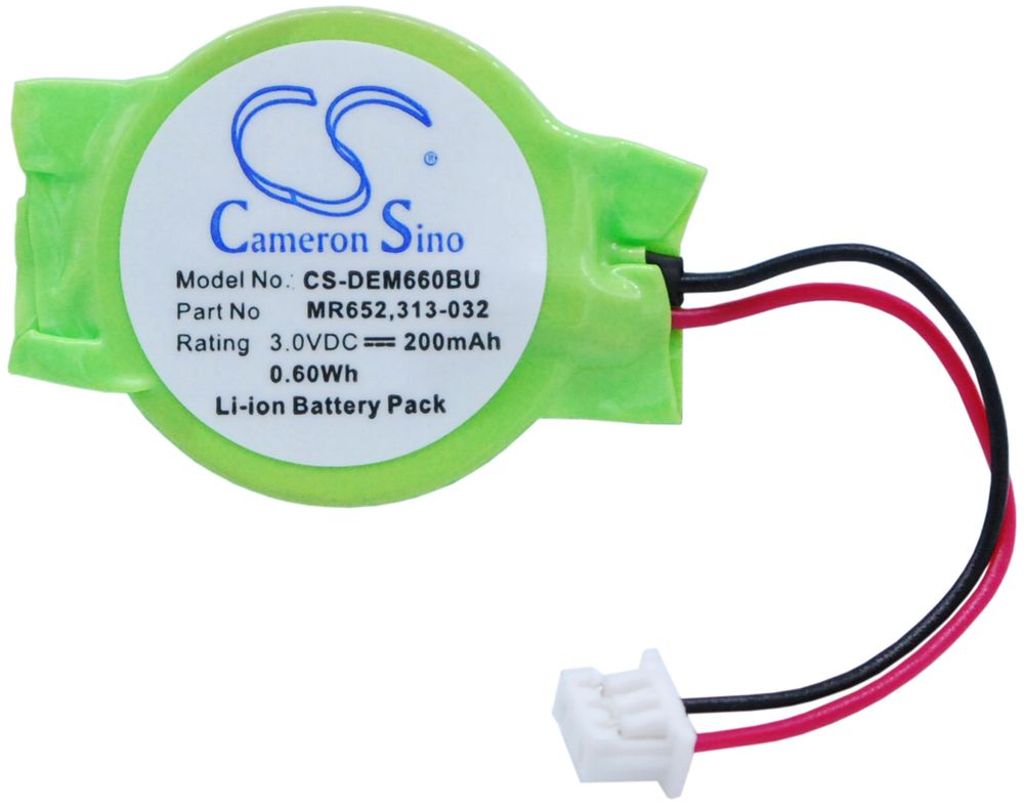 Batteri til Dell MR652,313-032,0MR652,077-A00,VLT151-1BH,GC02001DR0,313-020 200 mAh