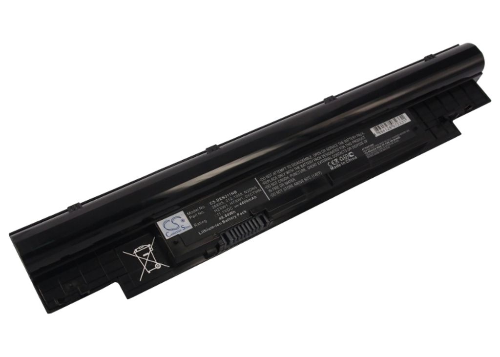 Batteri til Dell 268X5,312-1258,N2DN5,H2XW1,H7XW1,0VCTWN,312-1257,451-11845,JD41Y 4400 mAh