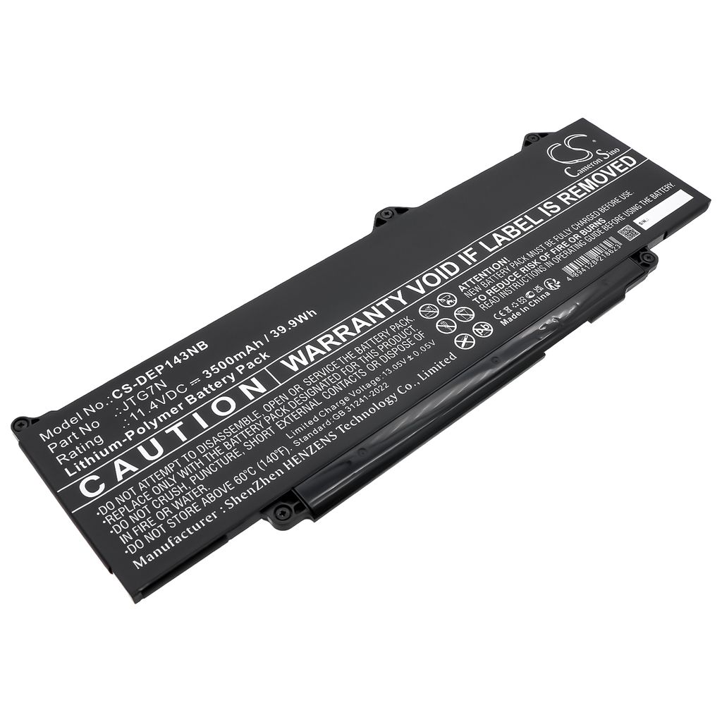 Batteri til Dell 0JTG7N,542WP,7RDGP,JTG7N 3500 mAh