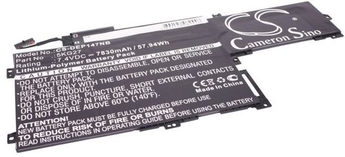 Batteri til Dell 5KG27,C4MF8 7830 mAh