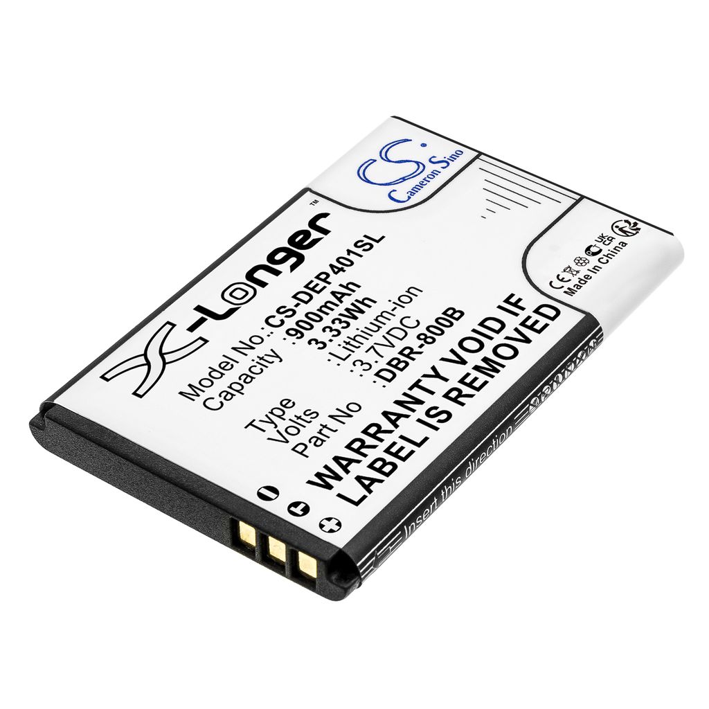 Batteri til Doro DBP-800B,DBR-800B 900 mAh