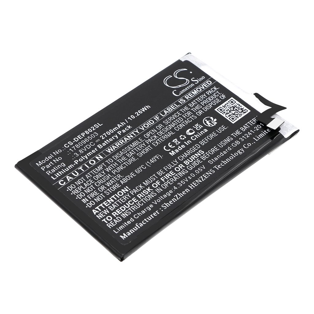 Batteri til Doro 178096503,286385939 2700 mAh