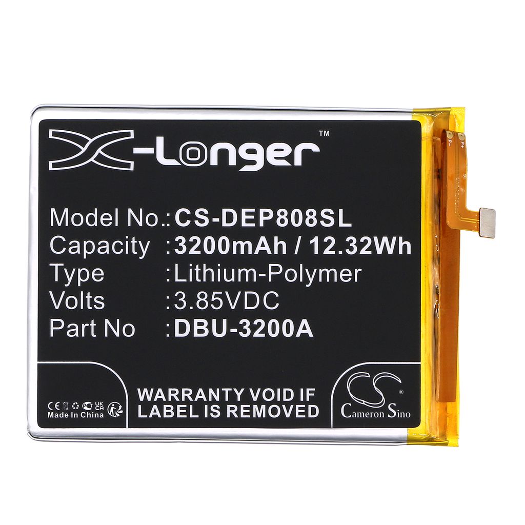 Batteri til Doro DBU-3200A 3200 mAh