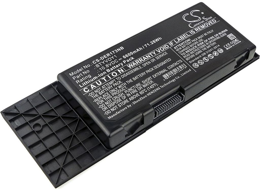 Batteri til Dell BTYVOY1 6600 mAh