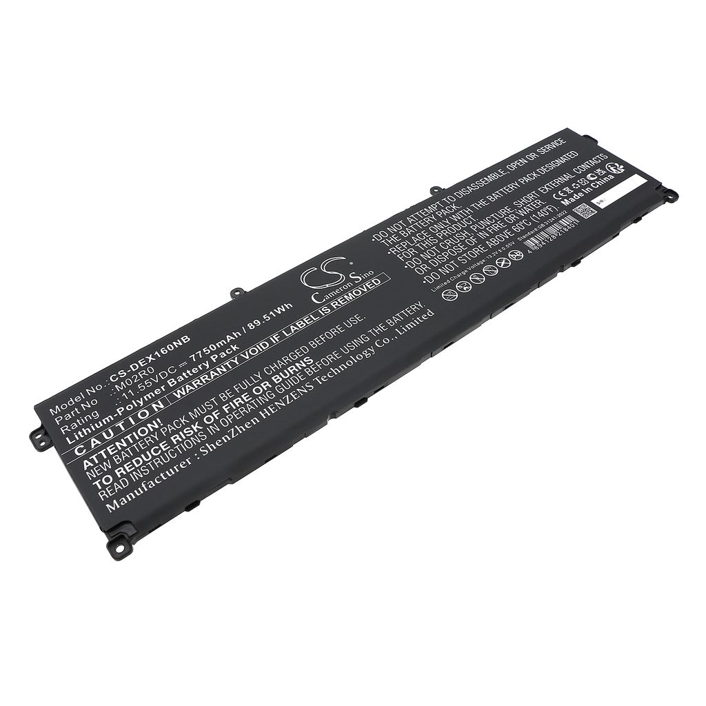 Batteri til Dell HP26N,M02R0 7750 mAh