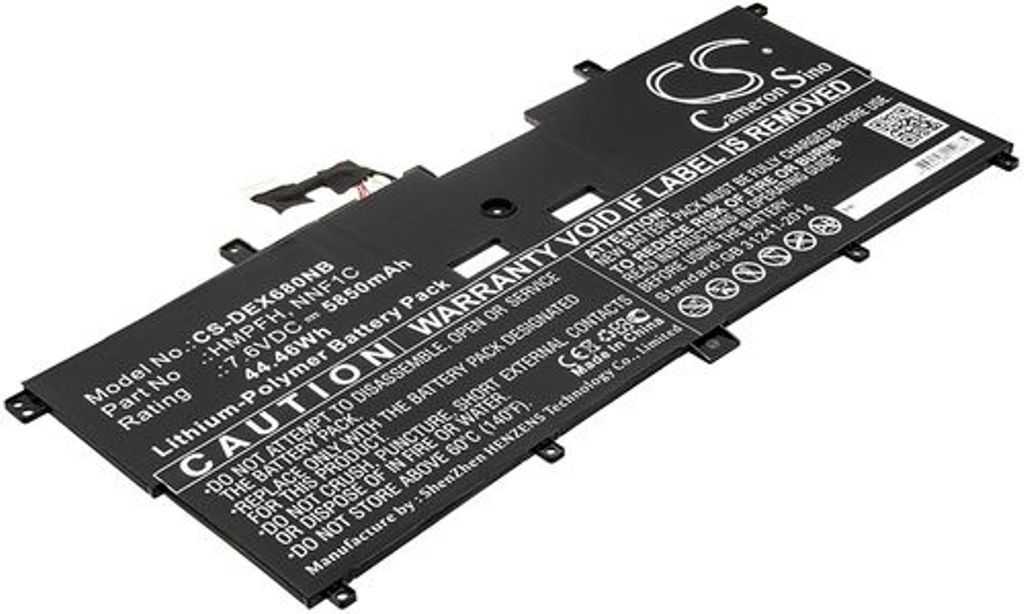 Batteri til Dell HMPFH,NNF1C 5850 mAh
