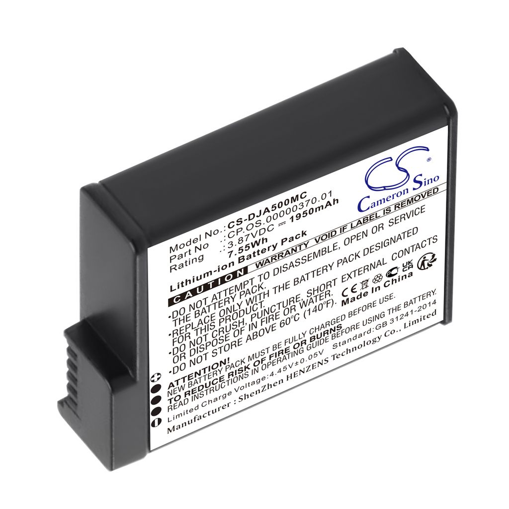 Batteri til DJI BCX204-1950-3.87,CP.OS.00000370.01,CP.OS.00000441.01 (1950mAh)