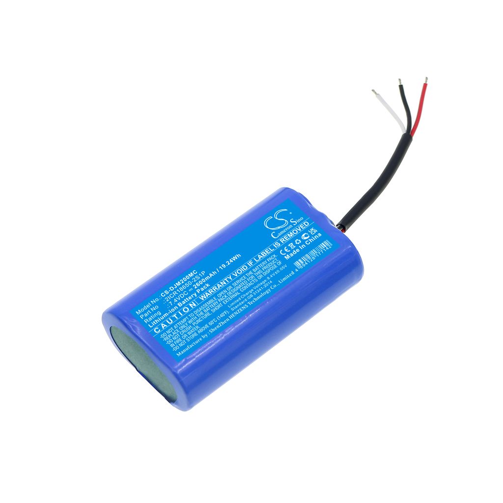 Batteri til DJI 2ICR18650-2S1P (2600mAh)