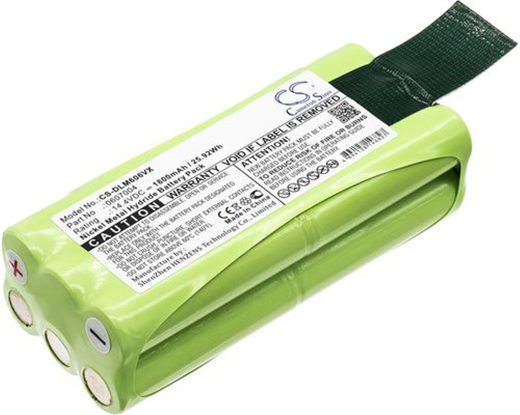 Batteri til Dirt Devil 0607004,0612014 1800 mAh