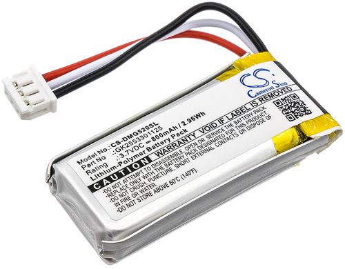 Batteri til DIGITAL MATTER GK2553301125 800 mAh