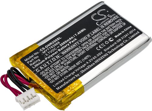 Batteri til DeLorme MYT783968 2000 mAh