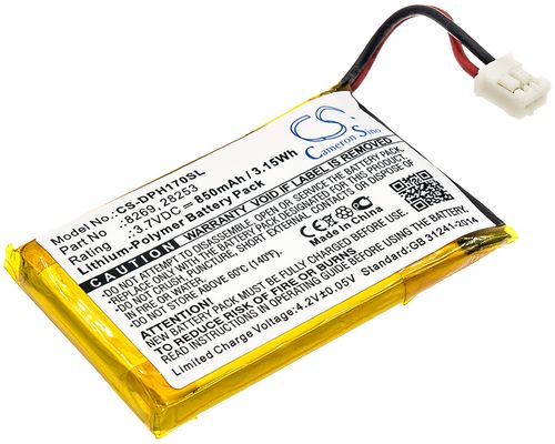 Batteri til Marmitek 8269,28253 850 mAh