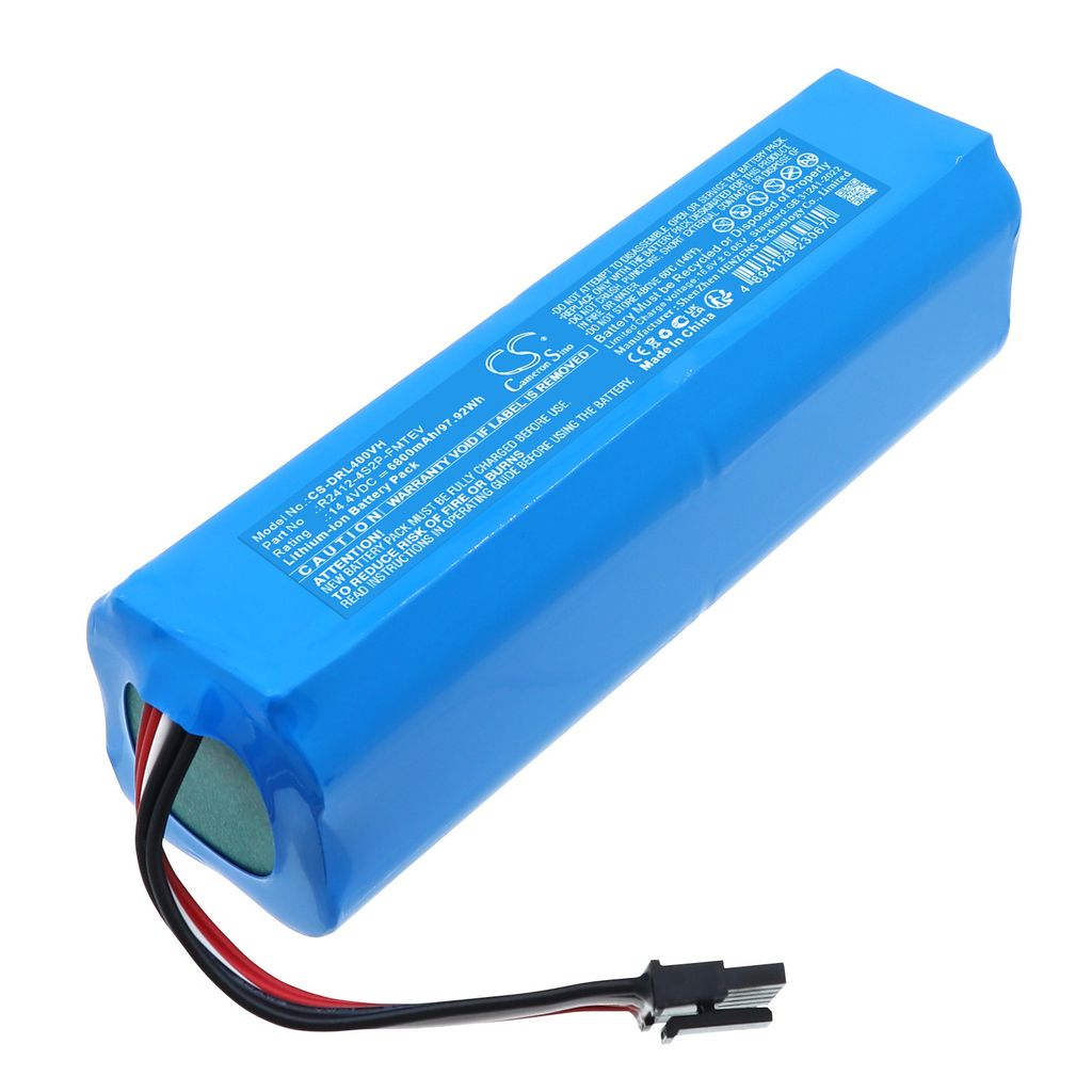Batteri til Dreame R2412-4S2P-FMTEV, R2412-4S2P-MMYD,R2412-4S2P-MMBK,R2412-452P-XDEV 6800 mAh