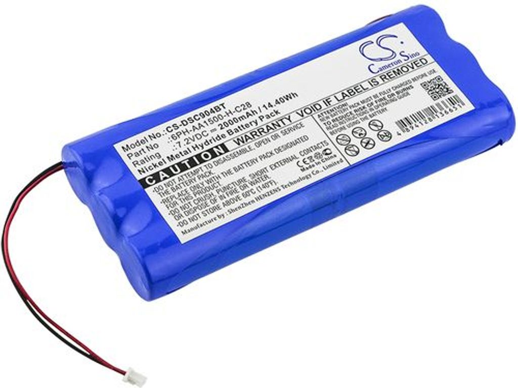 Batteri til DSC 6PH-AA1500-H-C28 2000 mAh