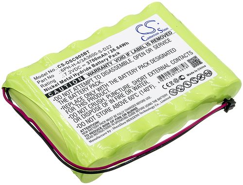 Batteri til DSC 6PH-H-4/3A3600-S-D22 3700 mAh