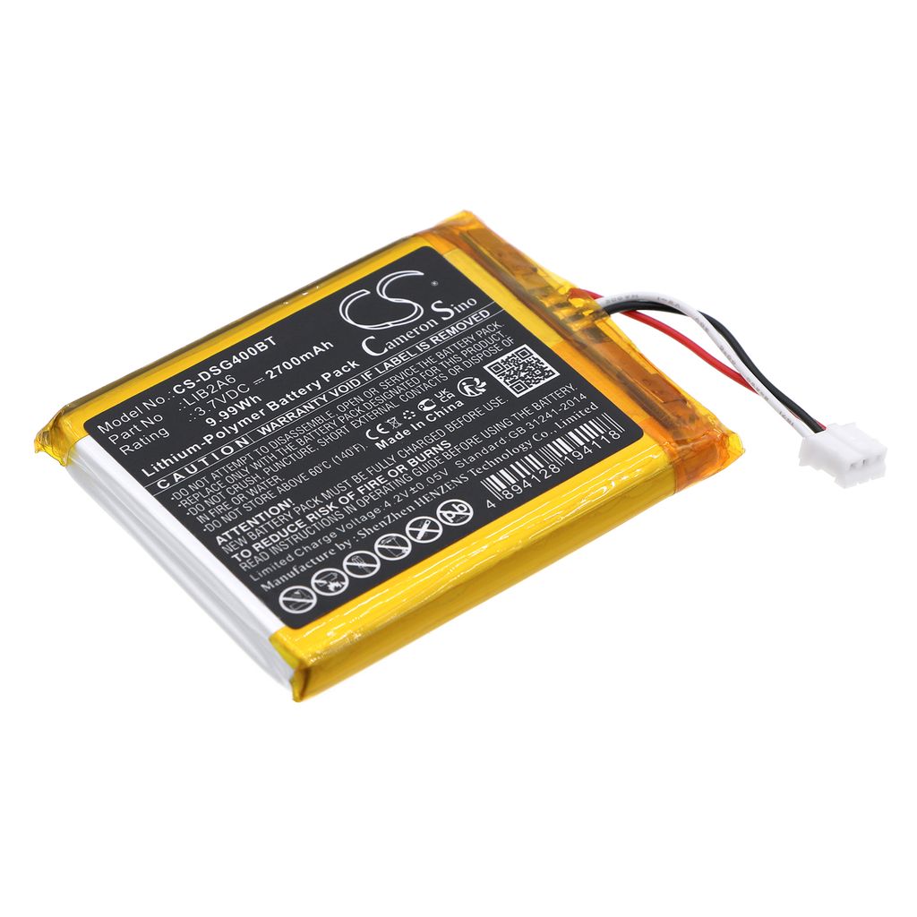 Batteri til Visonic LIB2A6 2700 mAh