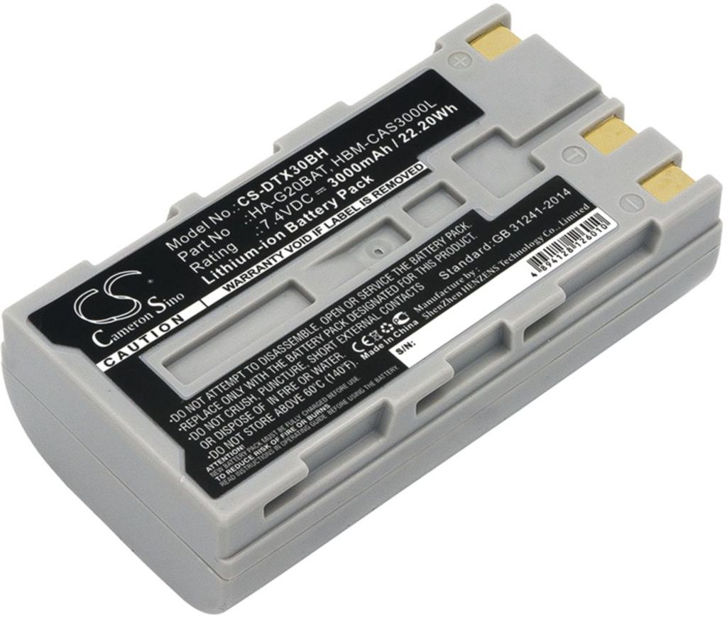 Batteri til Hioki Z1007 3000 mAh